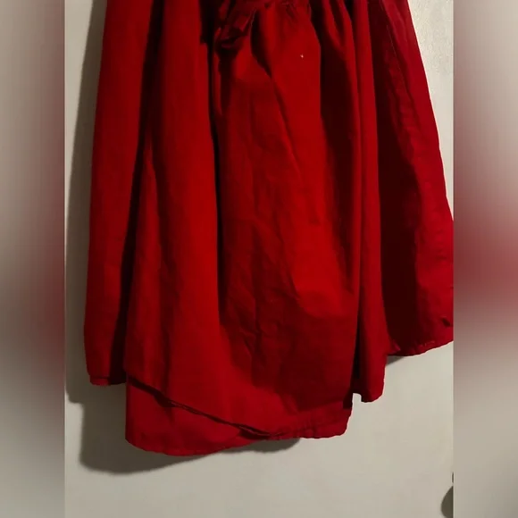 WAYF - Red Open-Back Bow Dress - Picture 11 of 11